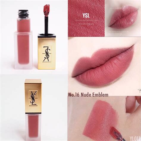 ebay ysl tatouage no 16|YSL Yves Saint Laurent Tatouage Couture Lip Matte Stain 16 .